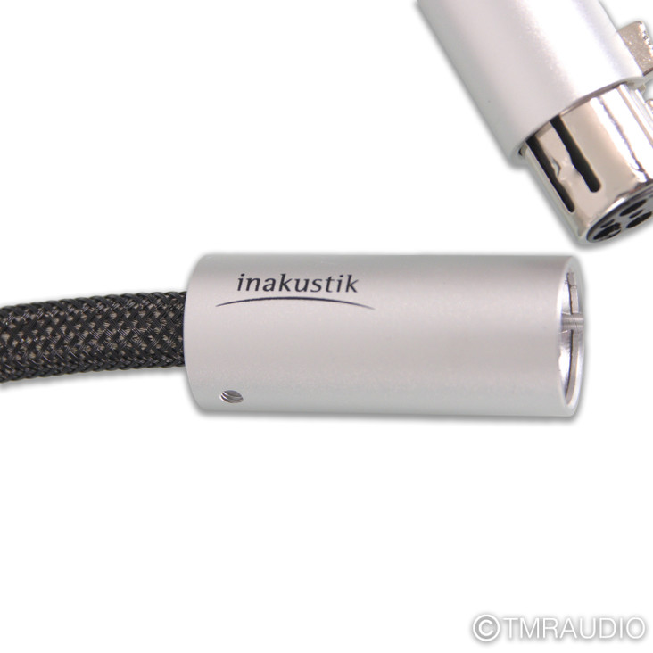 Inakustik Referenz NF-2404 Air XLR Cables; 0.75m Pair Balanced Interconnects (1/12)