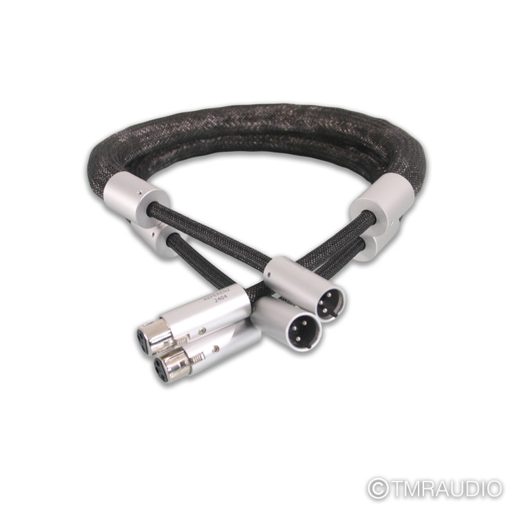 Inakustik Referenz NF-2404 Air XLR Cables; 0.75m Pair Balanced Interconnects (1/12)