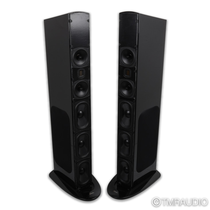GoldenEar Triton Reference Floorstanding Speakers; Gloss Black Pair