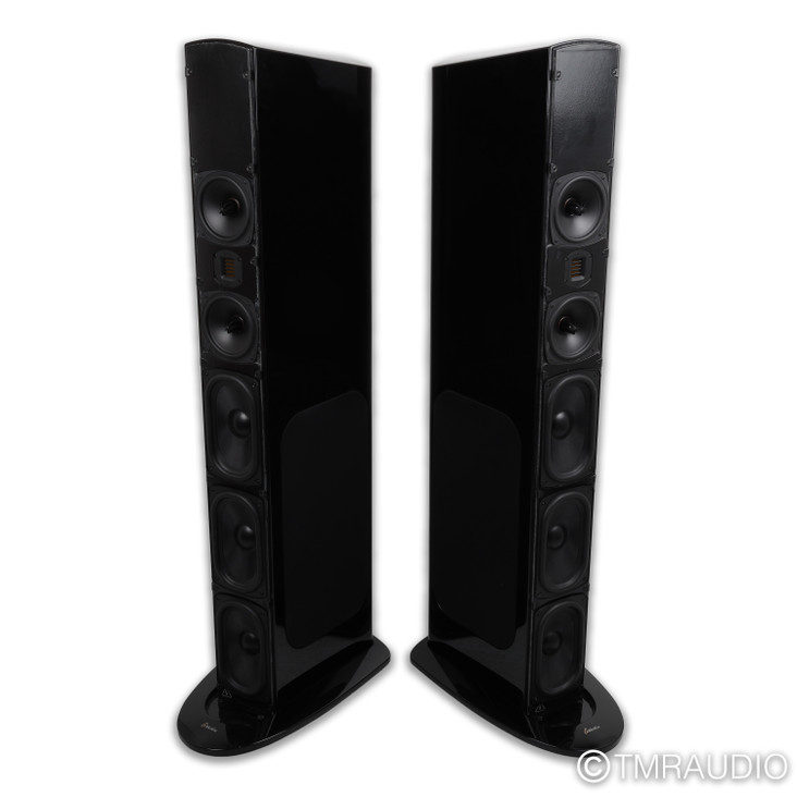 GoldenEar Triton Reference Floorstanding Speakers; Gloss Black Pair