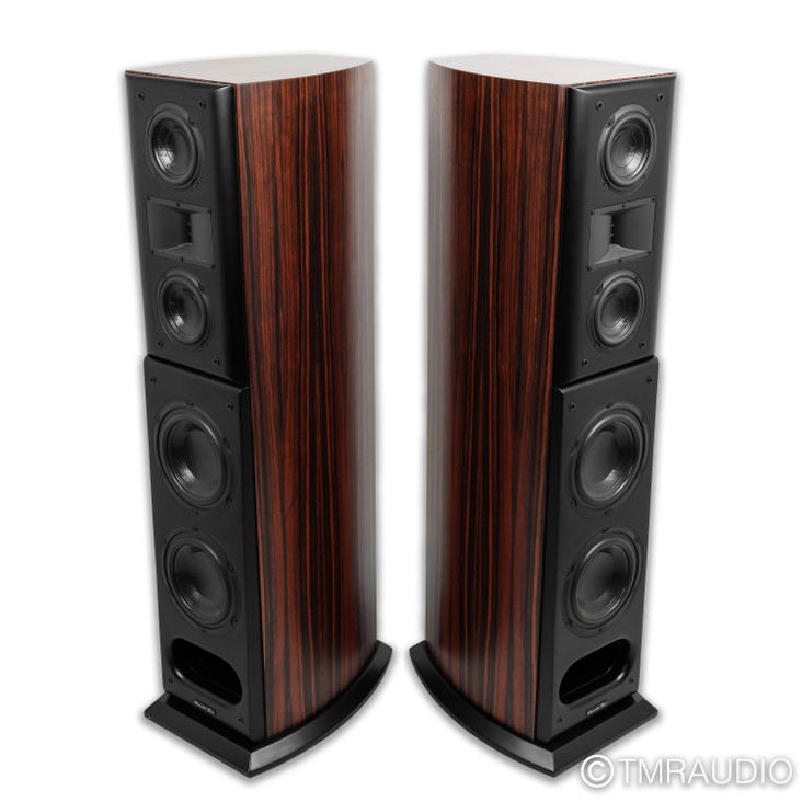 Acoustic Zen Crescendo MKII Floorstanding Speakers; Ebony Pair