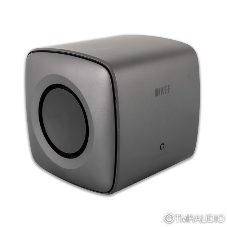 KEF KC62 Dual 6.5" Powered Subwoofer; Grey