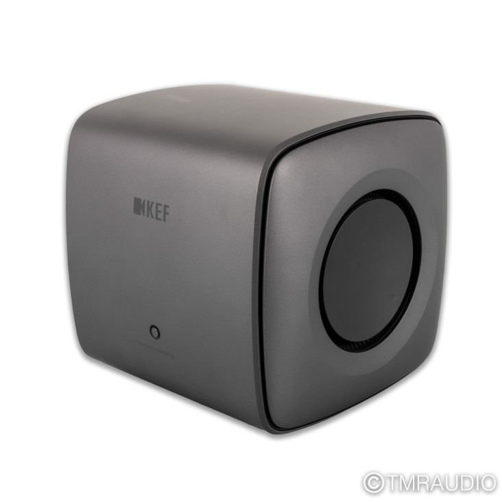 KEF KC62 Dual 6.5" Powered Subwoofer; Grey