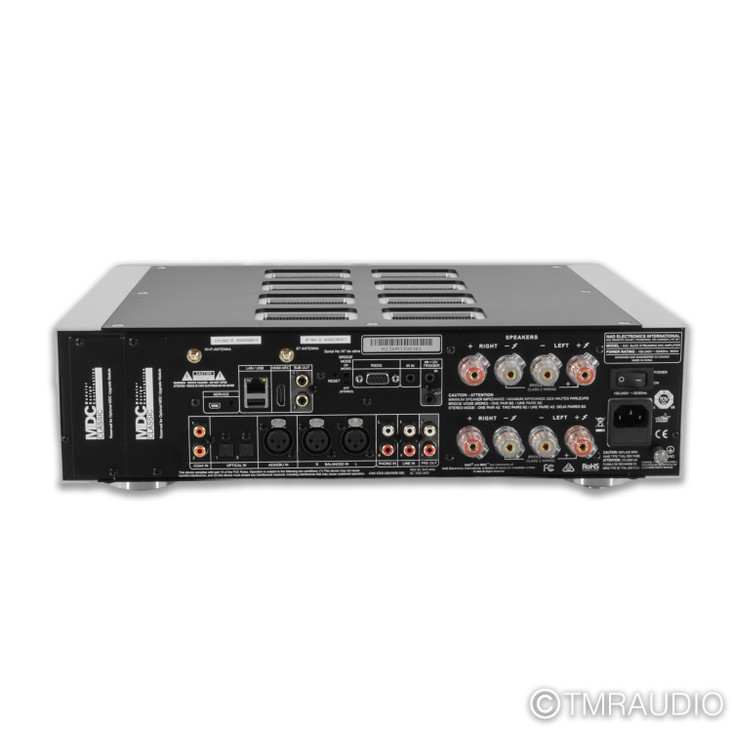 NAD Electronics M33 BluOS Streaming Integrated Amplifier; MM Phono (1/4)