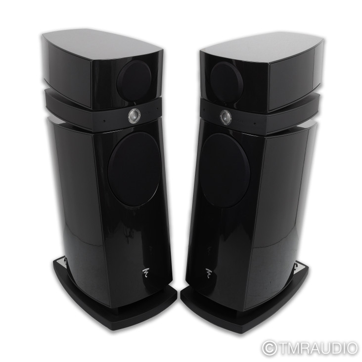 Focal Scala Utopia Evo Floorstanding Speakers; Black Lacquer High Gloss Pair