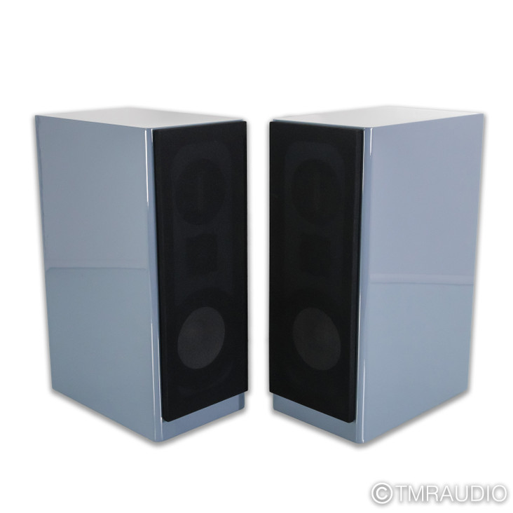Philharmonic Audio BMR Monitor v2 Bookshelf Speakers; Square Cement Pair