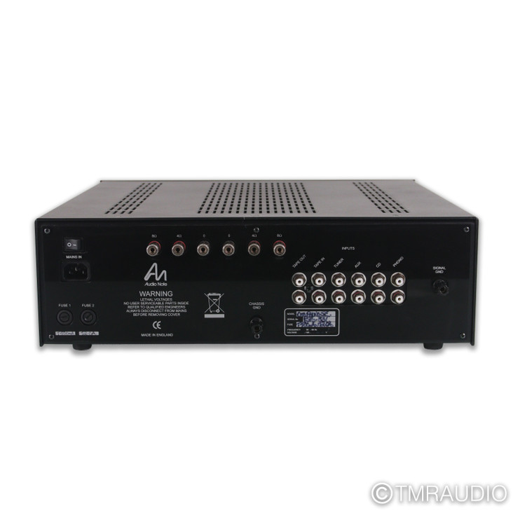 Audio Note OTO Phono SE Stereo Tube Integrated Amplifier 