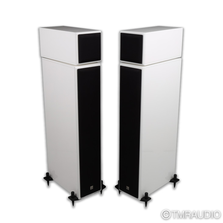 Vienna Acoustics Liszt Floorstanding Speakers; Piano White Pair