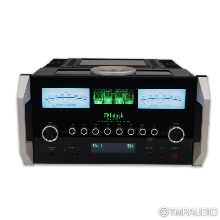 McIntosh MA12000 Stereo Tube Hybrid Integrated Amplifier; MM / MC Phono