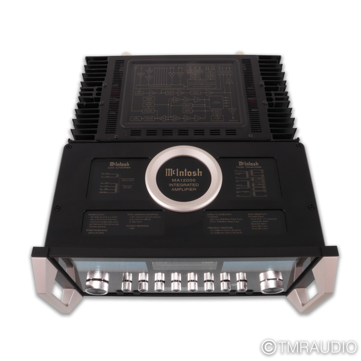 McIntosh MA12000 Stereo Tube Hybrid Integrated Amplifier; MM / MC Phono