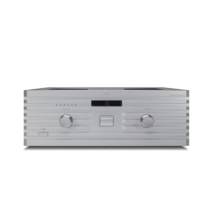 Soulnote A-2 Ver 2 Integrated Amplifier back view silver