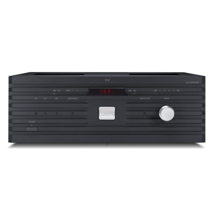 Soulnote D-2 Ver2 D/A Converter black front view