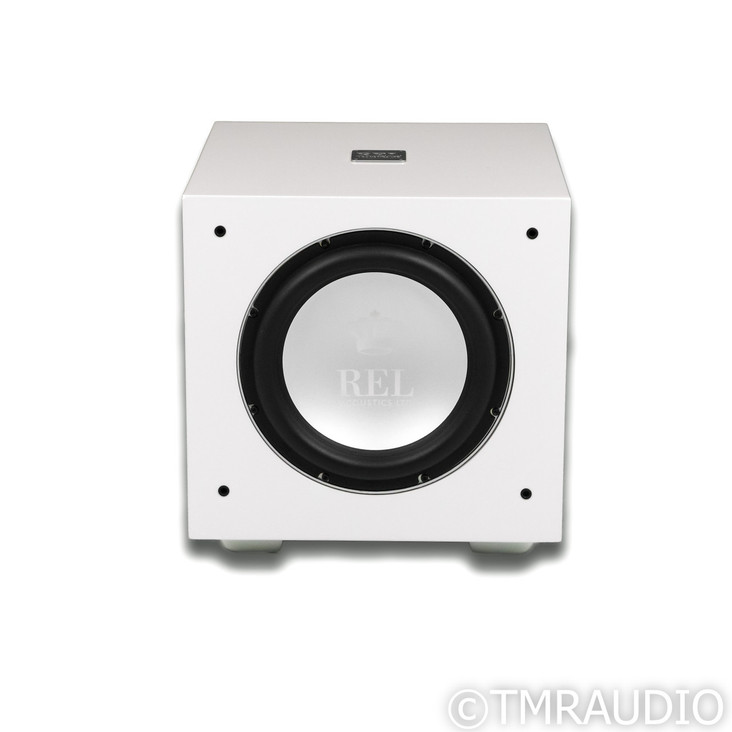 REL Acoustics S/812 12" Powered Subwoofer; Piano White (Mint / Unused)