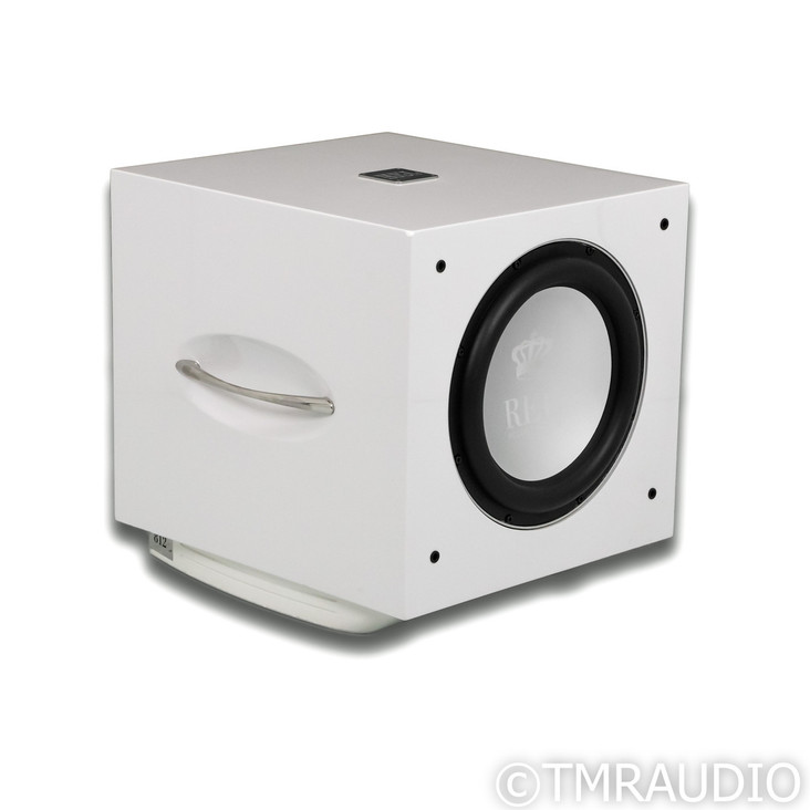 REL Acoustics S/812 12" Powered Subwoofer; Piano White (Mint / Unused)