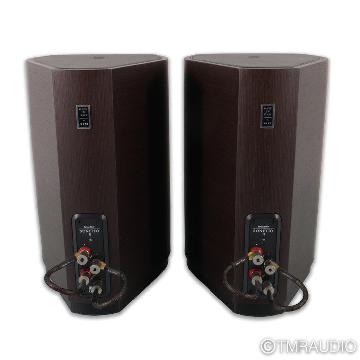 Sonus Faber Sonetto II Bookshelf Speakers; Wenge Pair