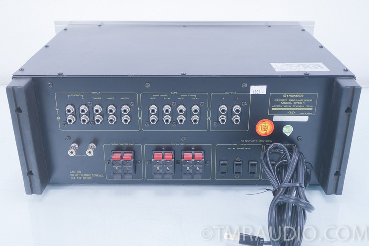 Pioneer SPEC-1 Vintage Stereo Preamplifier Spec Preamp; Multi-voltage