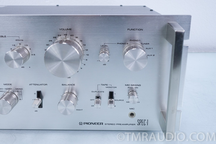 Pioneer SPEC-1 Vintage Stereo Preamplifier Spec Preamp; Multi-voltage