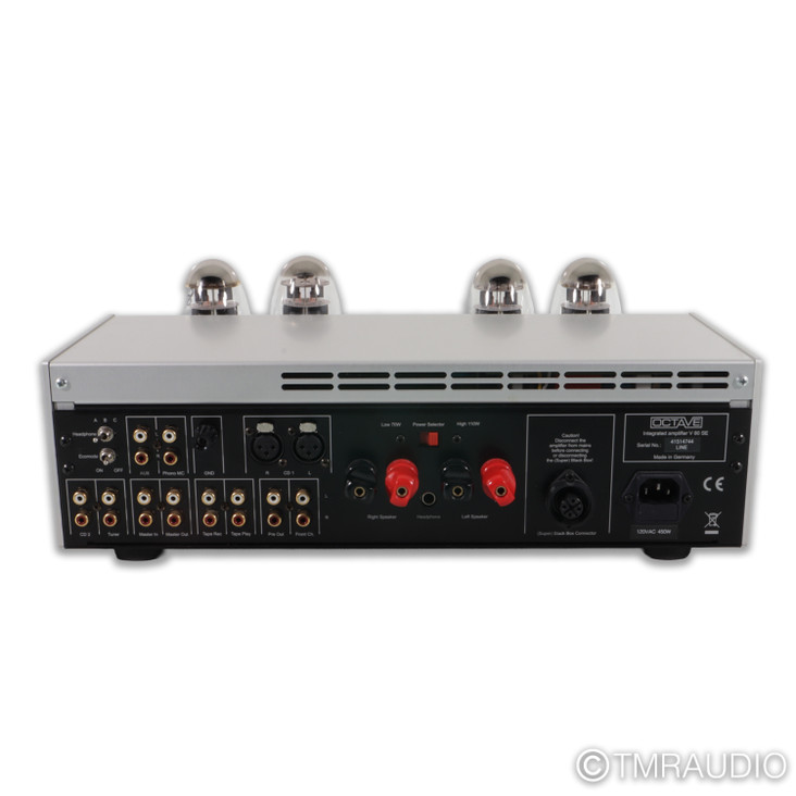 Octave VT80 SE Stereo Tube Integrated Amplifier; Super Black Box