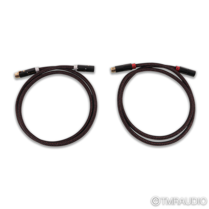 Clarus Cable Crimson MKII XLR Cables; 1.5m Pair Interconnects (Open Box)