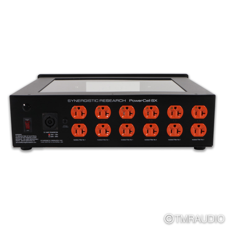 Synergistic Research PowerCell SX Power Conditioner; 12 Outlet; SRX Power Cable