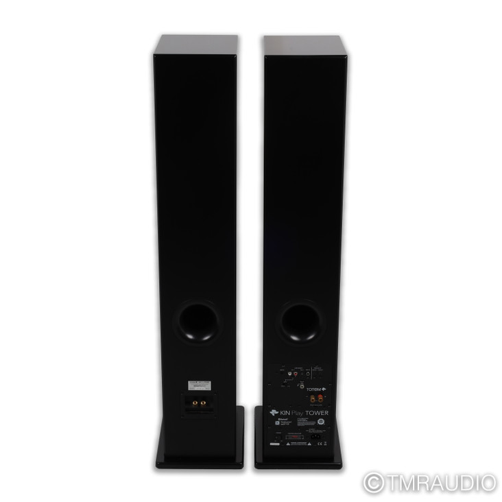 Totem Acoustic Kin Play Towers Powered Floorstanding Speakers; Black Pair