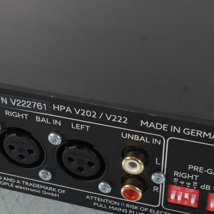 Violectric HPA V222 Headphone Amplifier (1/2) (1/0)