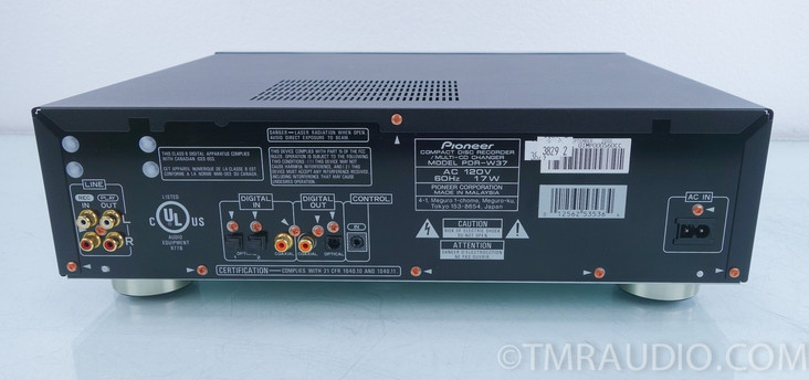 Pioneer Elite PDR-W37 CD-R Burner Recorder Three Disc Changer / Player