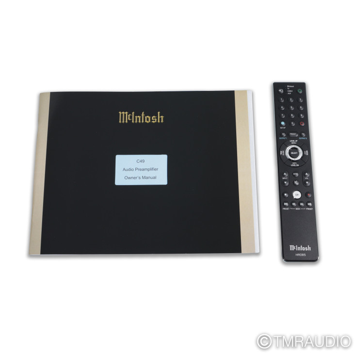 McIntosh C49 Stereo Preamplifier; MM / MC Phono; DAC