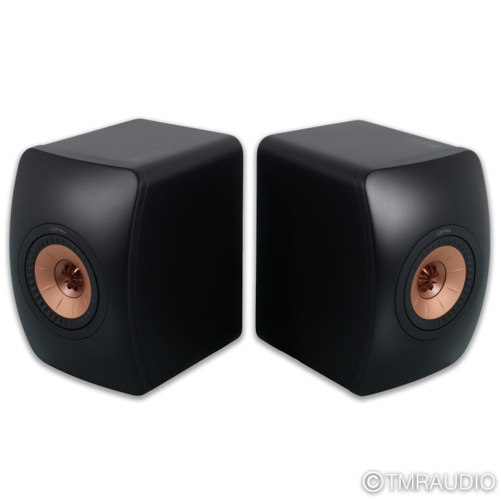 KEF LS50 Meta Bookshelf Speakers; Carbon Black Pair (1/10)