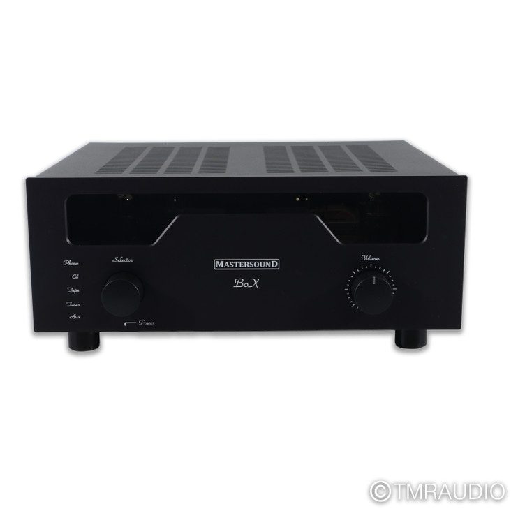 MastersounD Box Stereo Tube Integrated Amplifier; MM Phono