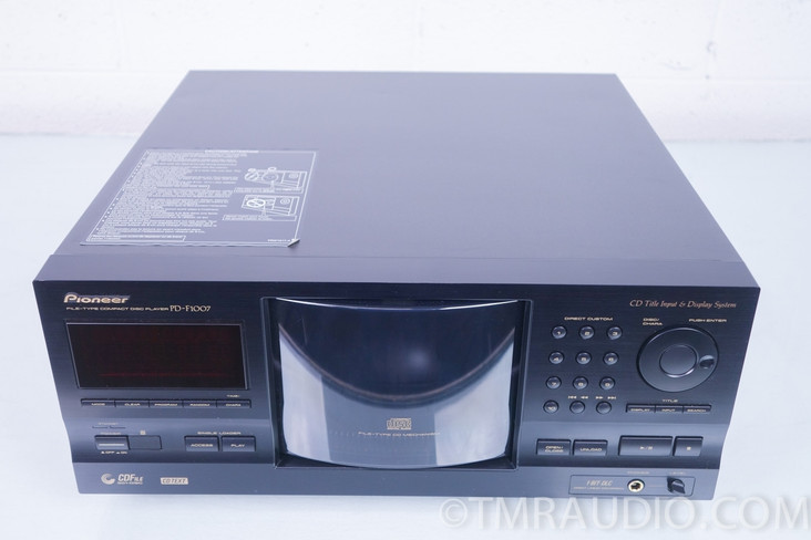 PIONEER PD-F1007 File-Type Compact Disc Player 301 Disc Changer CD player