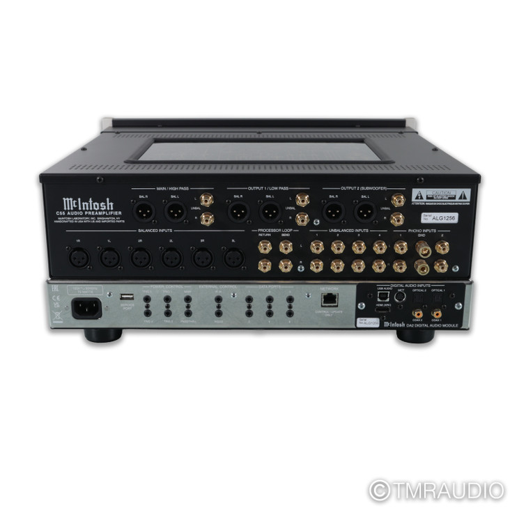 McIntosh C55 Stereo Preamplifier/ DAC; MM / MC Phono