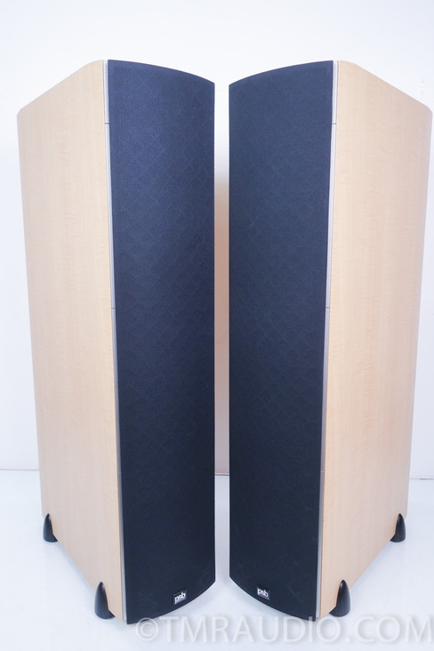 PSB T65 Floorstanding Speakers; Maple Pair in Factory Boxes