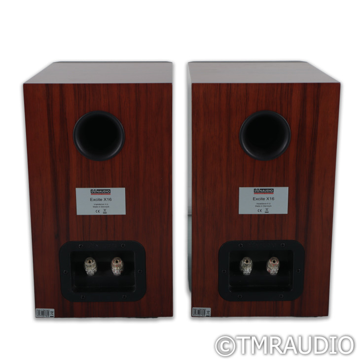 Dynaudio Excite X16 Bookshelf Speakers; Rosewood Pair