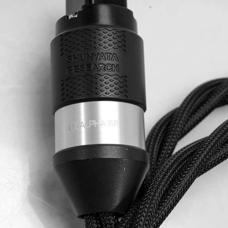 Shunyata Research Alpha EF Power Cable; 4ft AC Cord; C19 20A