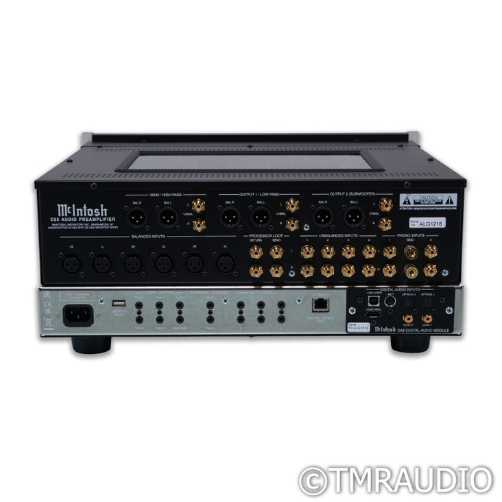 McIntosh C55 Stereo Preamplifier; MM / MC Phono