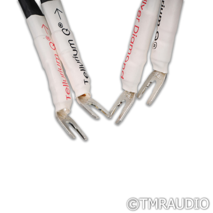 Tellurium Q Silver Diamond Speaker Cables; 10m Pair