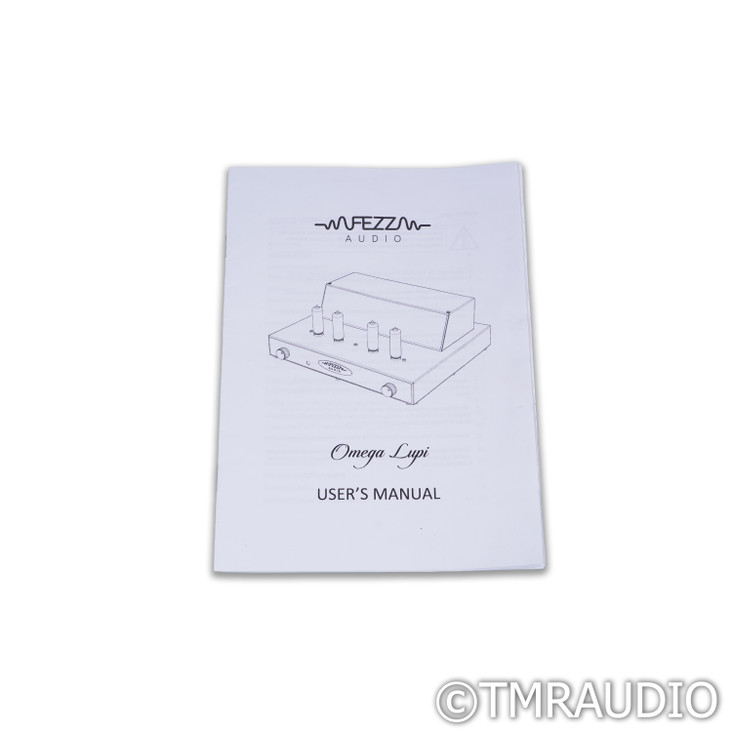 Fezz Audio Omega Lupi Stereo Tube Headphone Amplifier