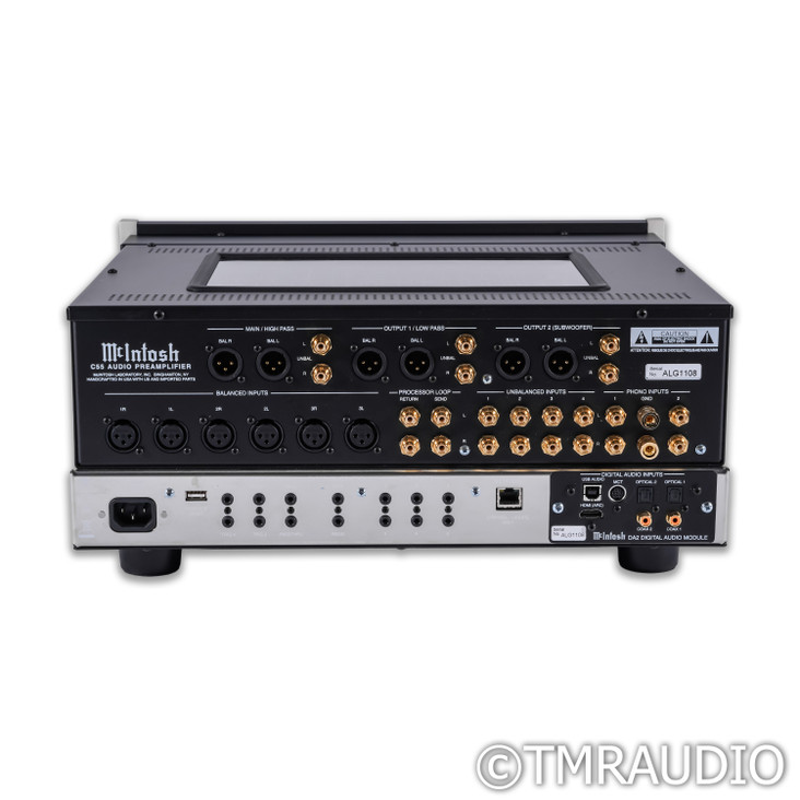 McIntosh C55 Stereo Preamplifier; MM / MC Phono (1/2)