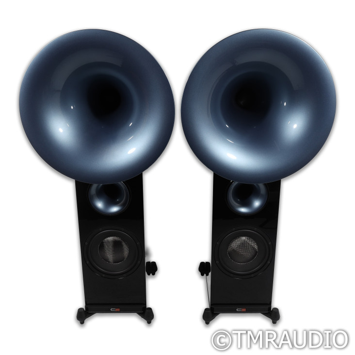 Avantgarde Duo SD iTRON G3 Active Floorstanding Speakers; Gloss Black Pair (Upgrades)