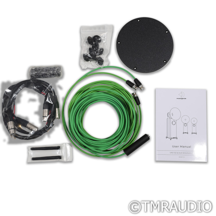 Avantgarde Duo SD iTRON G3 Active Floorstanding Speakers; Gloss Black Pair (Upgrades)