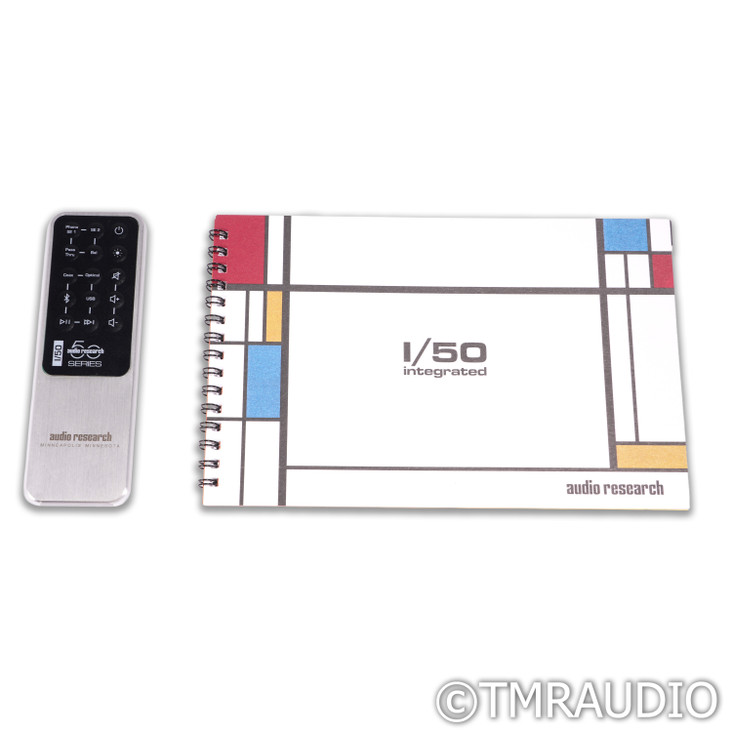 Audio Research I/50 Stereo Tube Integrated Amplifier; MM Phono Upgrade