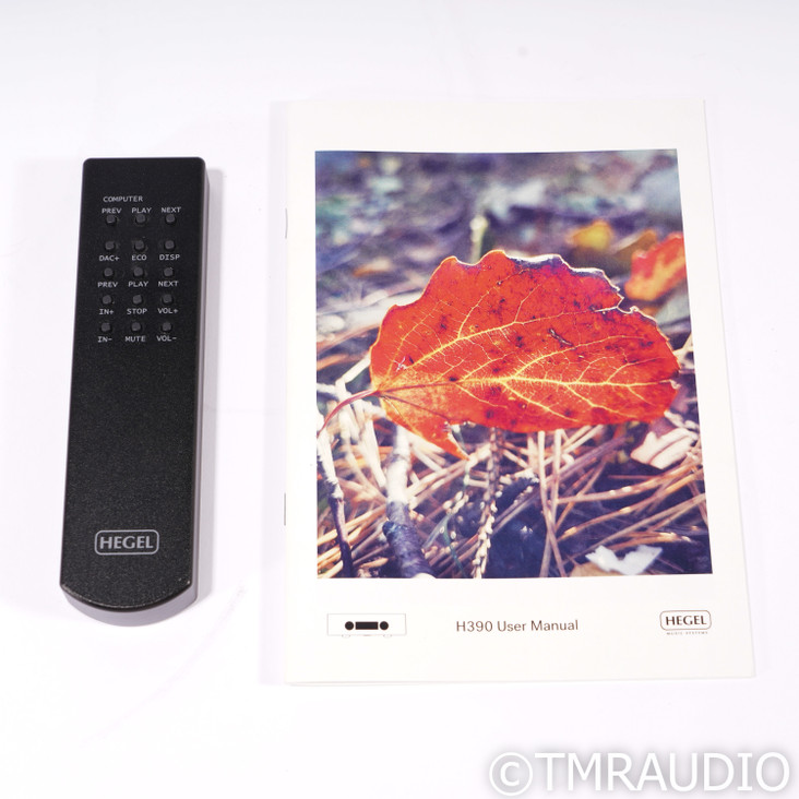 Hegel H390 Stereo Integrated Amplifier (SOLD10)