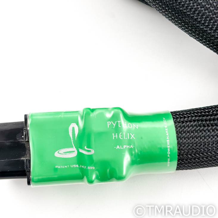 Shunyata Research Python Helix Alpha Power Cable; 1.8m AC Cord; C19 20A