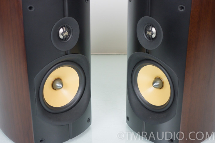 PSB Imagine B Bookshelf Speakers; Excellent Walnut Pair in Factory Box