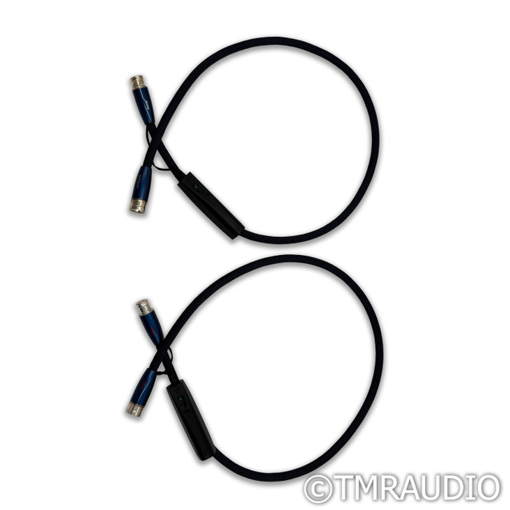 AudioQuest Water XLR Cables; 1m Pair Balanced Interconnects (1/3)