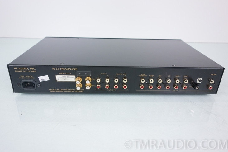 PS Audio 5.6 Stereo Preamplifier; Upgraded / Modded Preamp