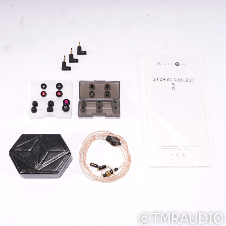 Final Audio Shichiku Kangen In-Ear Monitors / Headphones; IEMs