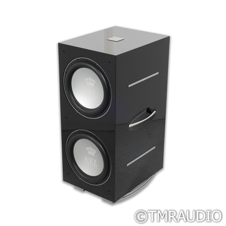 REL Acoustics 212/SX Dual 12" Powered Subwoofer; Gloss Black