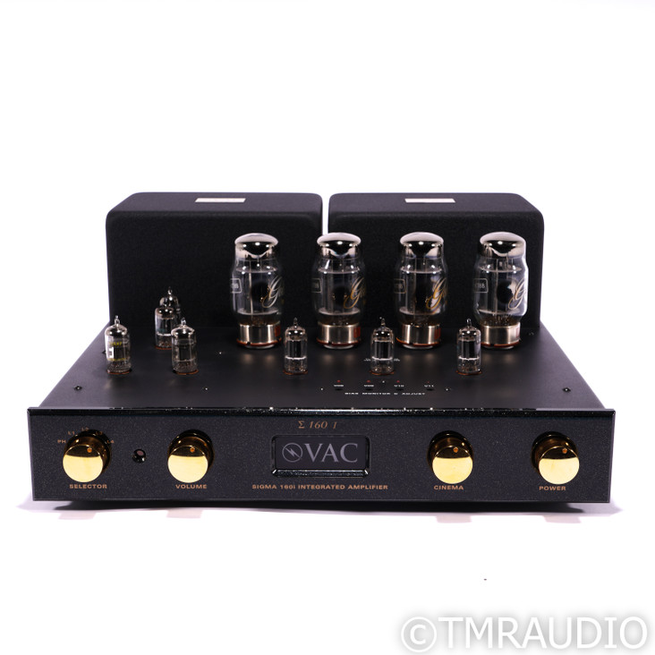 VAC Sigma 160i Stereo Tube Integrated Amplifier; MC Phono Upgrade